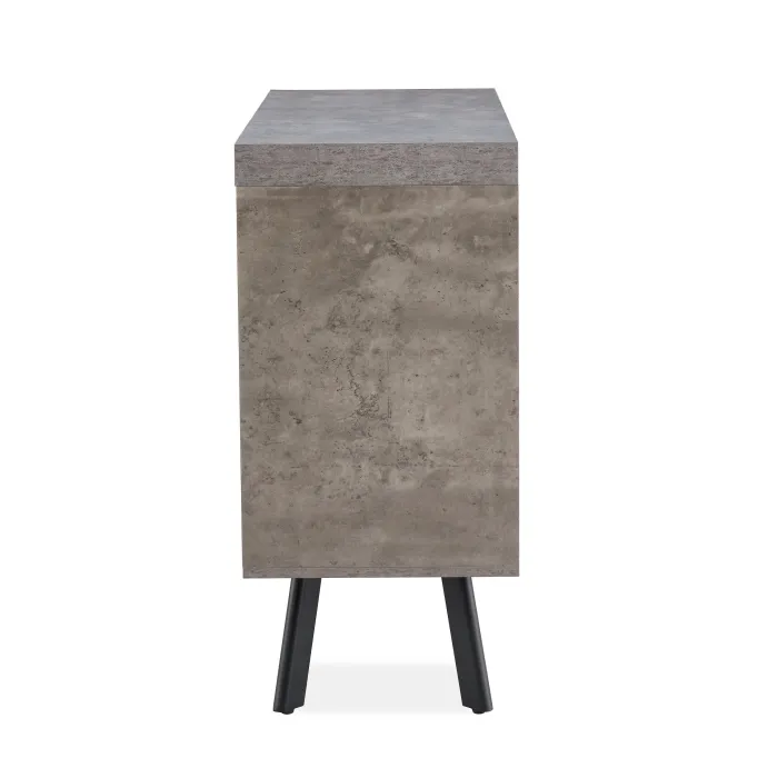 Isla 2 Door Sideboard  - Grey | Murphy Furniture