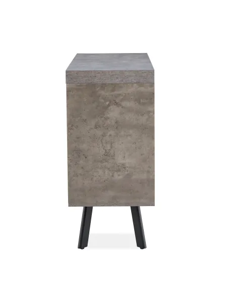 Isla 2 Door Sideboard  - Grey | Murphy Furniture