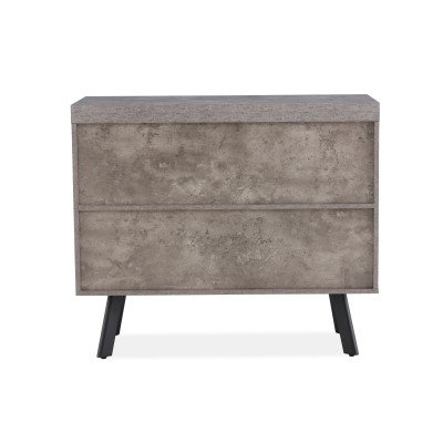 Isla 2 Door Sideboard  - Grey | Murphy Furniture