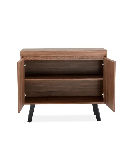 Isla 2 Door Sideboard - Walnut | Murphy Furniture