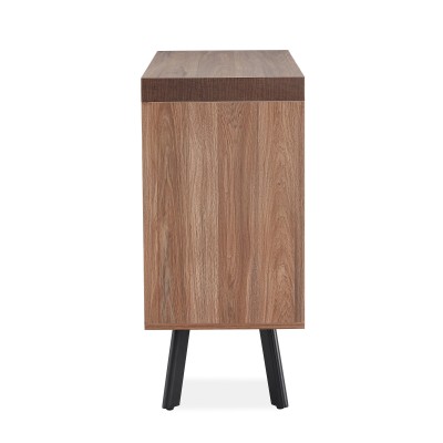 Isla 2 Door Sideboard - Walnut | Murphy Furniture