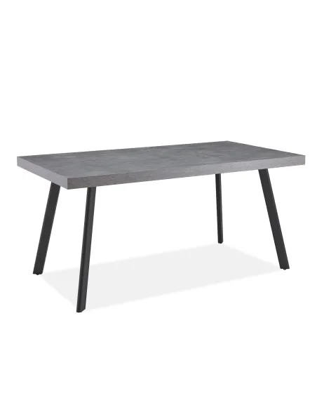 Isla 1.6m Dining Table - Grey | Murphy Furniture