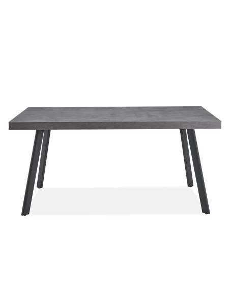 Isla 1.6m Dining Table - Grey | Murphy Furniture