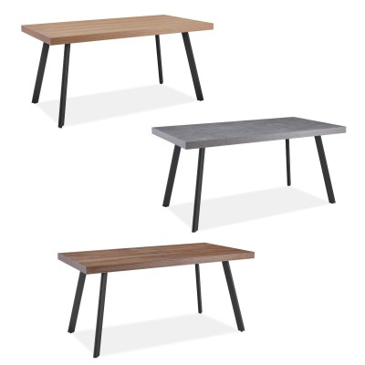 Isla 1.6m Dining Table - Grey | Murphy Furniture
