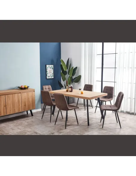 Isla 1.6m Dining Table - Oak | Murphy Furniture