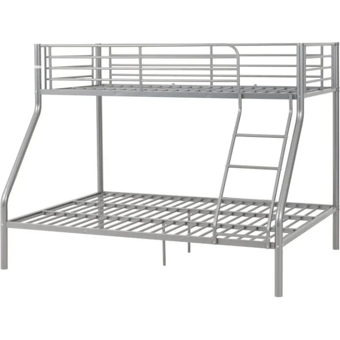 Tandi Triple Sleeper Bunk Bed - Silver | Murphy Furniture