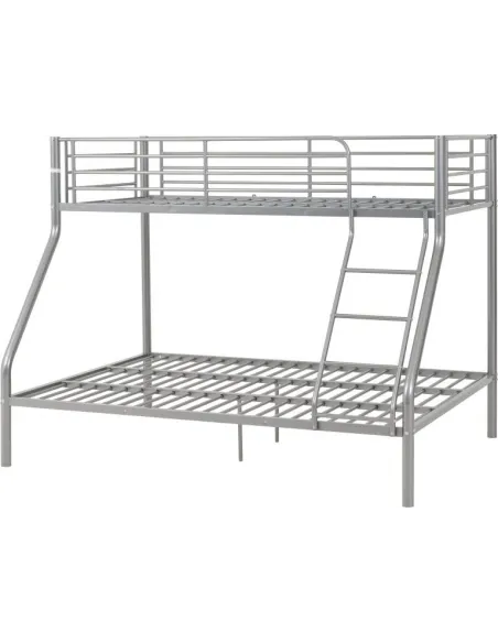 Tandi Triple Sleeper Bunk Bed - Silver | Murphy Furniture