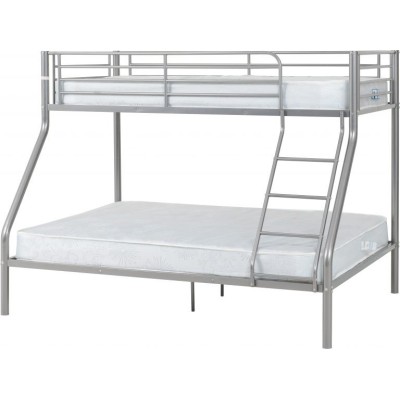 Tandi Triple Sleeper Bunk Bed - Silver | Murphy Furniture