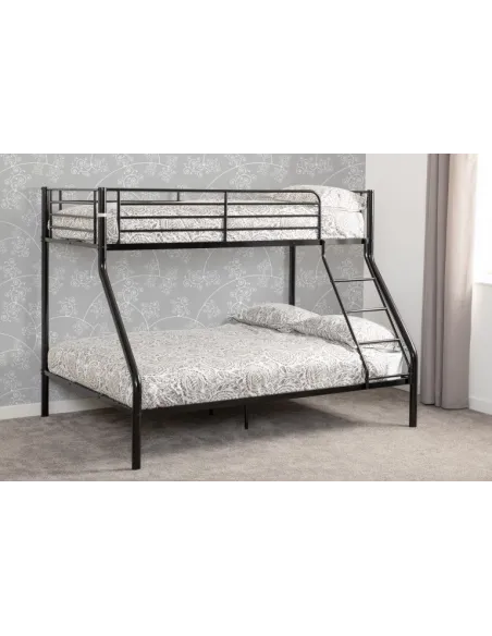 Tandi Triple Sleeper Bunk Bed - Black | Murphy Furniture