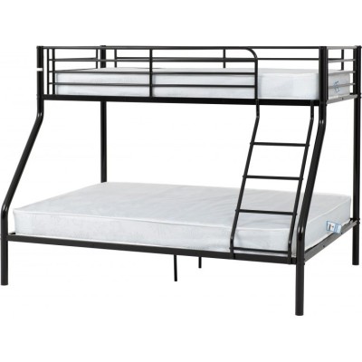 Tandi Triple Sleeper Bunk Bed - Black | Murphy Furniture