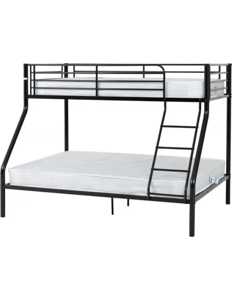 Tandi Triple Sleeper Bunk Bed - Black | Murphy Furniture