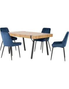 Treviso & Avery Dining Set (x4 Chairs) - | Murphy Furniture
