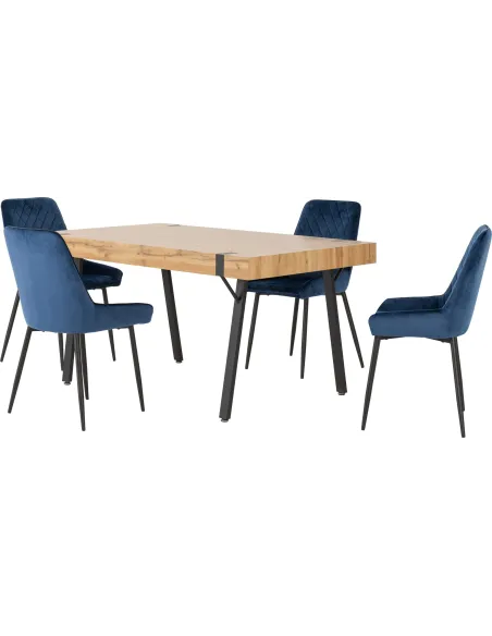 Treviso & Avery Dining Set (x4 Chairs) - | Murphy Furniture