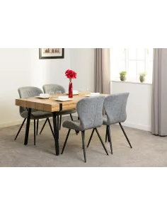 Treviso & Quebec Dining Set (x4 Chairs) | Murphy Furniture