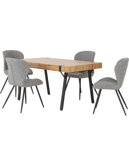 Treviso & Quebec Dining Set (x4 Chairs) | Murphy Furniture