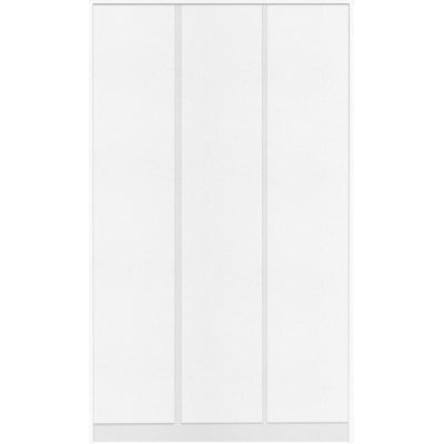 Malvern 3 Door Wardrobe - White | Murphy Furniture