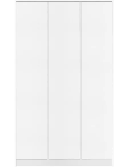 Malvern 3 Door Wardrobe - White | Murphy Furniture