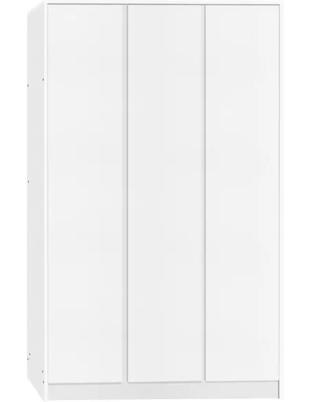 Malvern 3 Door Wardrobe - White | Murphy Furniture