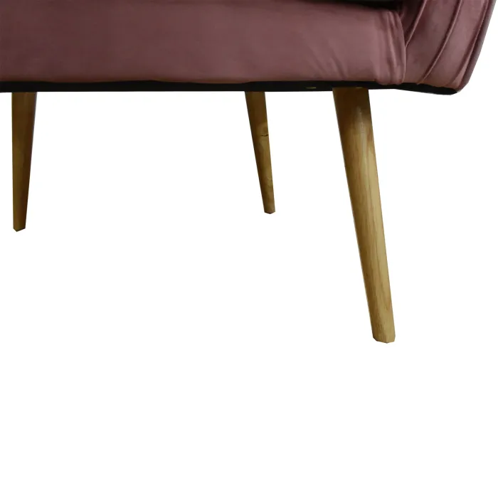 19079 Armchair - Pink Velvet | Murphy Furniture