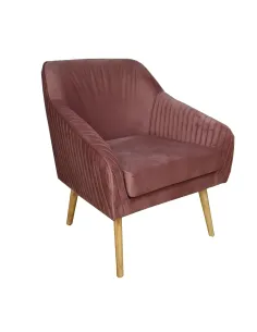 19079 Armchair - Pink Velvet | Murphy Furniture