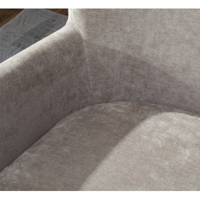 1986 Chair & Footstool - Light Grey | Murphy Furniture