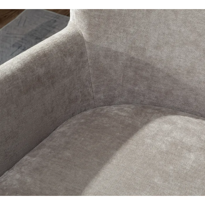 1986 Chair & Footstool - Light Grey | Murphy Furniture