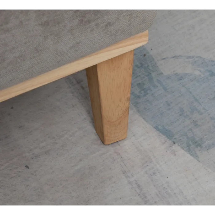 1986 Chair & Footstool - Light Grey | Murphy Furniture