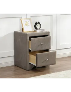 Kilkenny Bedside Locker - Mink | Murphy Furniture 2