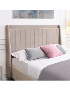 Mayo 4FT6 Bedframe -  Beige Fabric | Murphy Furniture 2