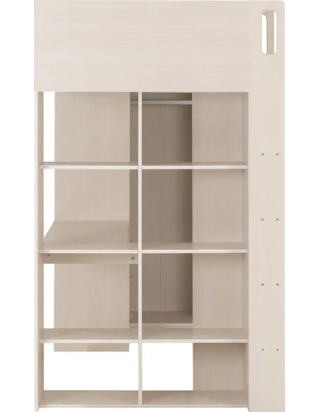 Jupiter High Sleeper Bed - White/Grey | Murphy Furniture