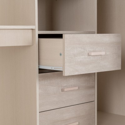 Jupiter High Sleeper Bed - White/Grey | Murphy Furniture