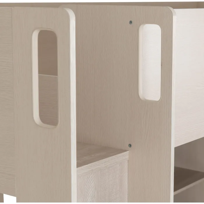 Jupiter High Sleeper Bed - White/Grey | Murphy Furniture