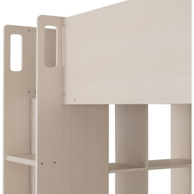 Jupiter High Sleeper Bed - White/Grey | Murphy Furniture
