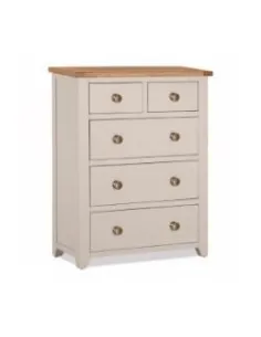 Siena 3+2 Drawer Chest - Silent Grey | Murphy Furniture 2