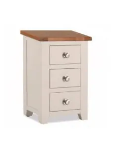 Siena 3 Drawer Bedside Locker - Silent G | Murphy Furniture