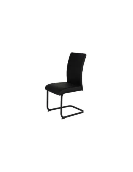 Liana Dining Chair - Black PU/Black | Murphy Furniture