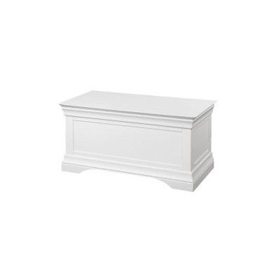 Bella Blanket Box - White | Murphy Furniture
