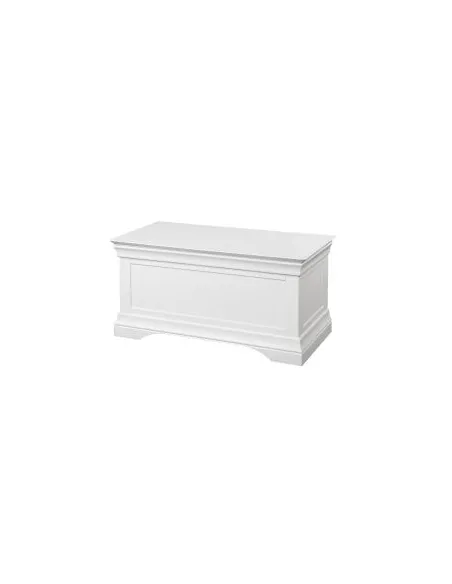 Bella Blanket Box - White | Murphy Furniture