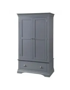 Daniella Double Wardrobe with Drawer - D | Murphy Furniture