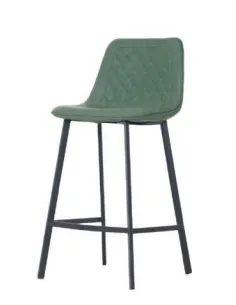 Retro Bar Stool - Sage Green | Murphy Furniture