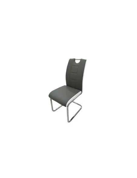 Rimini Dining Chair - Dark Grey PU | Murphy Furniture