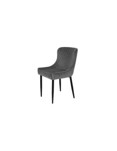 Talia Dining Chair - Grey Velvet | Murphy Furniture