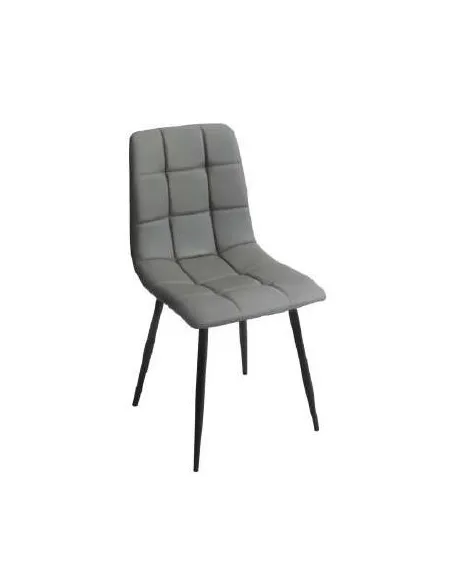 Isla Dining Chair - Grey PU | Murphy Furniture