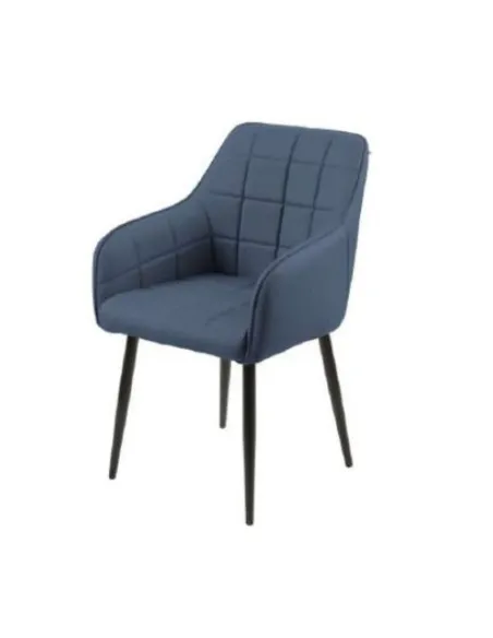 Branca Dining Chair - Blue PU | Murphy Furniture