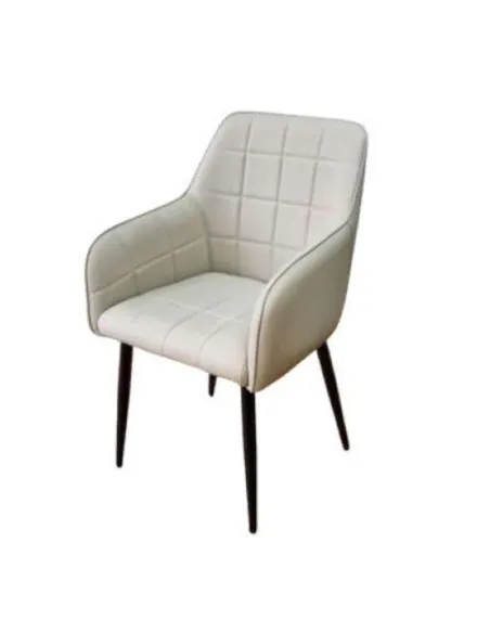 Branca Dining Chair - Taupe PU | Murphy Furniture