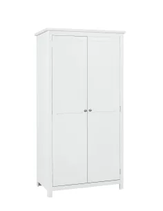 Siena Double Wardrobe - White | Murphy Furniture