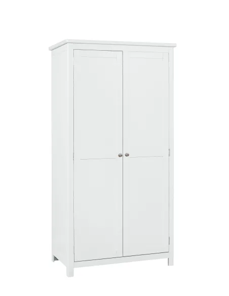 Siena Double Wardrobe - White | Murphy Furniture