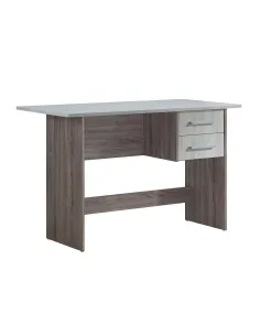 Lucy Computer Desk - Sonoma/Grey Oak | Murphy Furniture