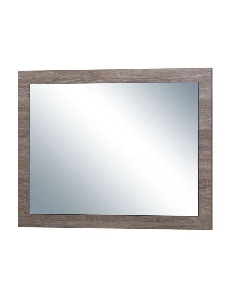 Lucy Hanging Mirror - Sonoma/Grey Oak | Murphy Furniture