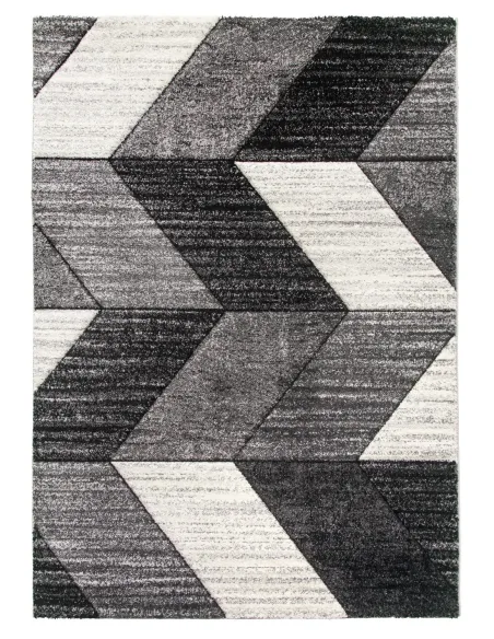 Impulse Chevron Rug - Grey | Murphy Furniture